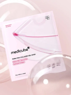 MEDICUBE Маска с коллагеном PDRN Pink Collagen Gel Mask (28 г)