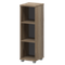 Стеллаж низкий узкий НТ-440 Дуб сафари 400x445x1280 Аргентум