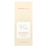 Thank You Farmer, Sun Project, минеральное солнцезащитное средство с рисовым оттенком, SPF40, 50 мл (1,69 жидк. Унции)