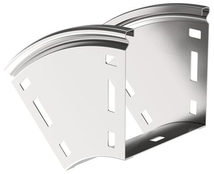 Крышка поворота плавного 45град вертикального внешнего (тип В20) 50мм ESCA IEK