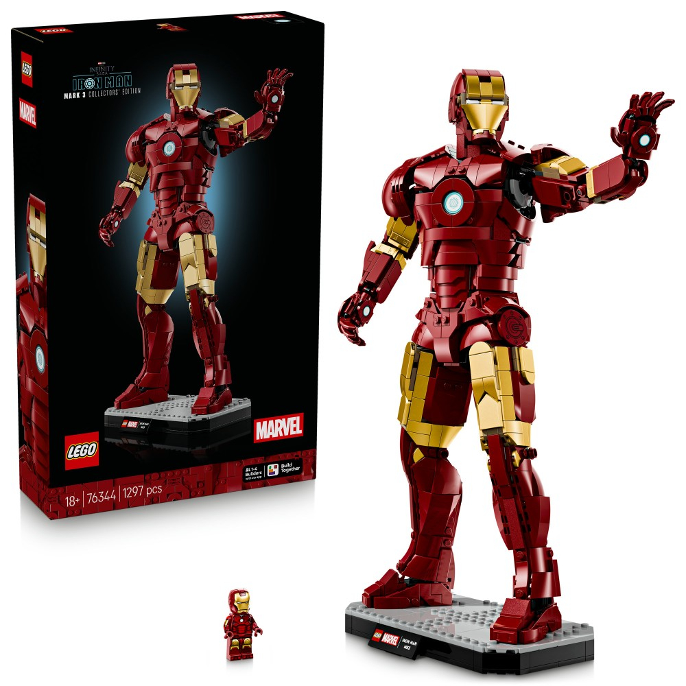 Конструктор LEGO Marvel 76344 Железный Человек Марк III коллекционное издание — фото 1
