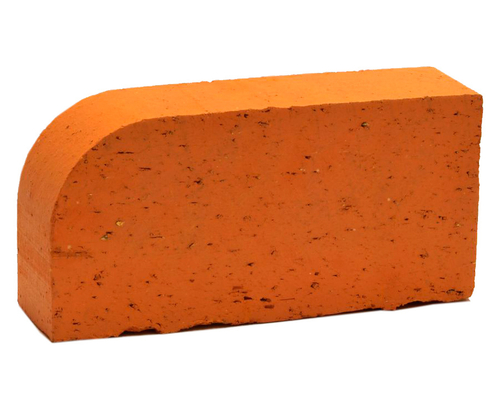 Кирпич печной закругленный за 1 шт