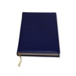 Ежедневник Lediberg Nebraska кремовый блок Тёмно-синий