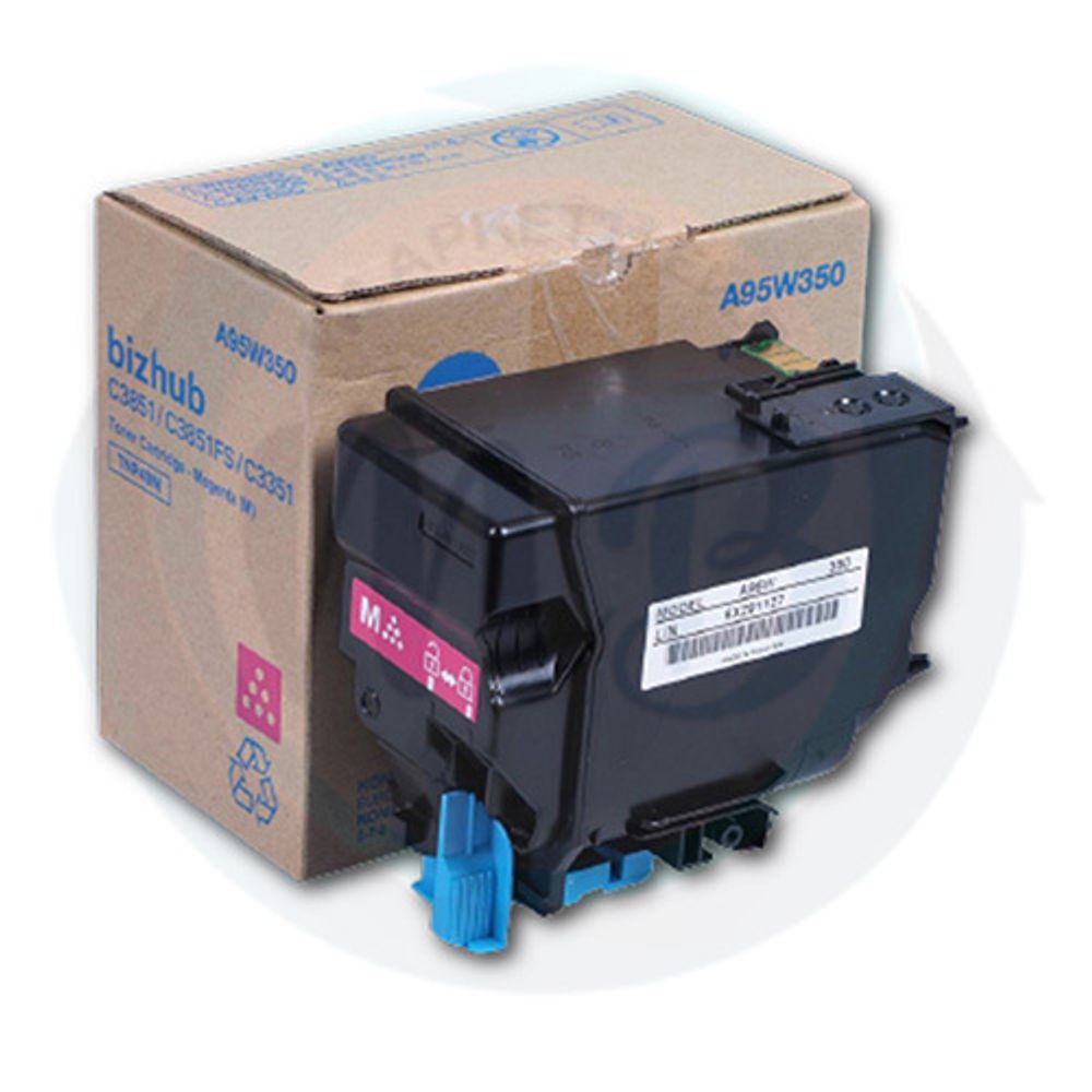 Тонер-картридж TNP-49M Konica-Minolta bizhub C3351/C3851 пурпурный a95w350