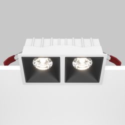 Модульный встраиваемый светодиодный светильник диммируемый Maytoni Alfa LED DL043-02-15W4K-D-SQ-WB