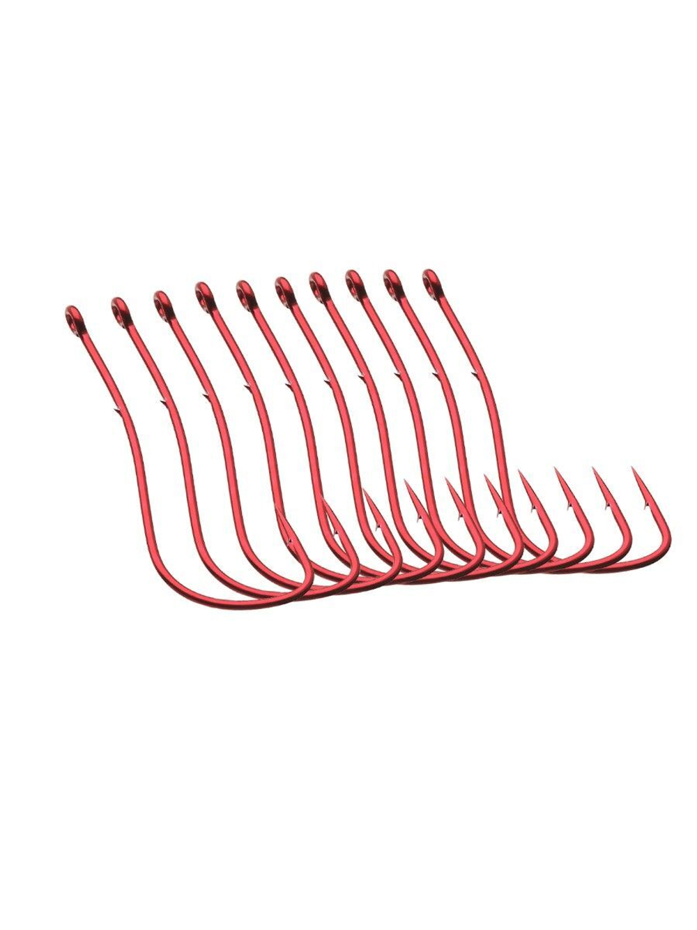 Крючок одинарный Decoy KR-25 #10 SANDWORM (в упаковке 10 штук)