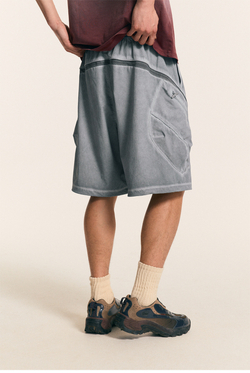 Шорты Nothomme Monterest Garment Dyed серый
