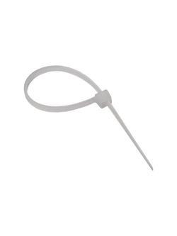 Хомут кабельный PCT 2.5х080-100WH 2.5х80 PA6.6 бел.(уп.100шт) JazzWay 5053670