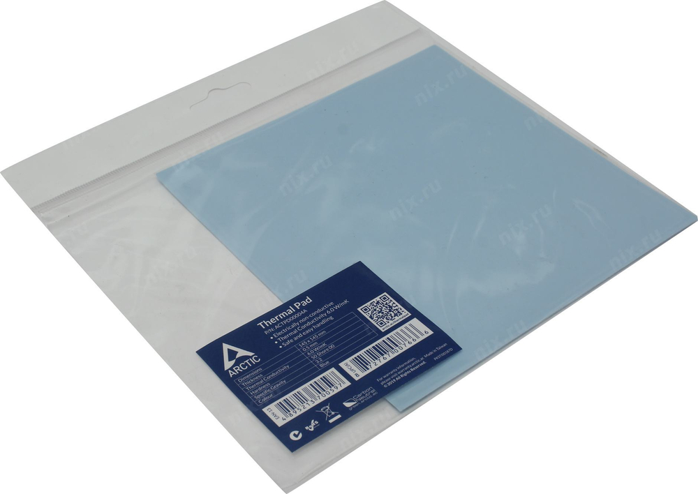 Термопрокладка Arctic Thermal Pad &lt;ACTPD00004A&gt;  (145x145x0.5мм, 6 Вт/мК)