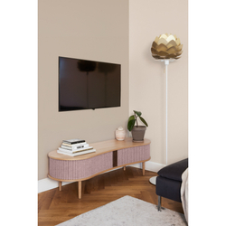 Торшер-основание champagne white (Д- 38, В-140 cm) 1,5 m. pvc провод с вилкой