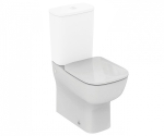 Унитаз-компакт (чаша) Ideal Standart ESEDRA напольный, короткая проекция, глубокий смыв, в комплекте сиденье "Микролифт" (T282001+T318301)