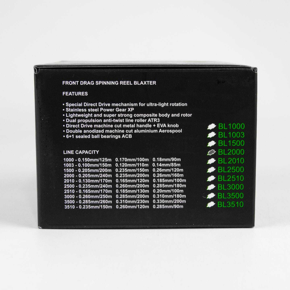 Катушка безынерционная Stinger Blaxter 2000 (2000, 6+1BB, мет. шпуля)