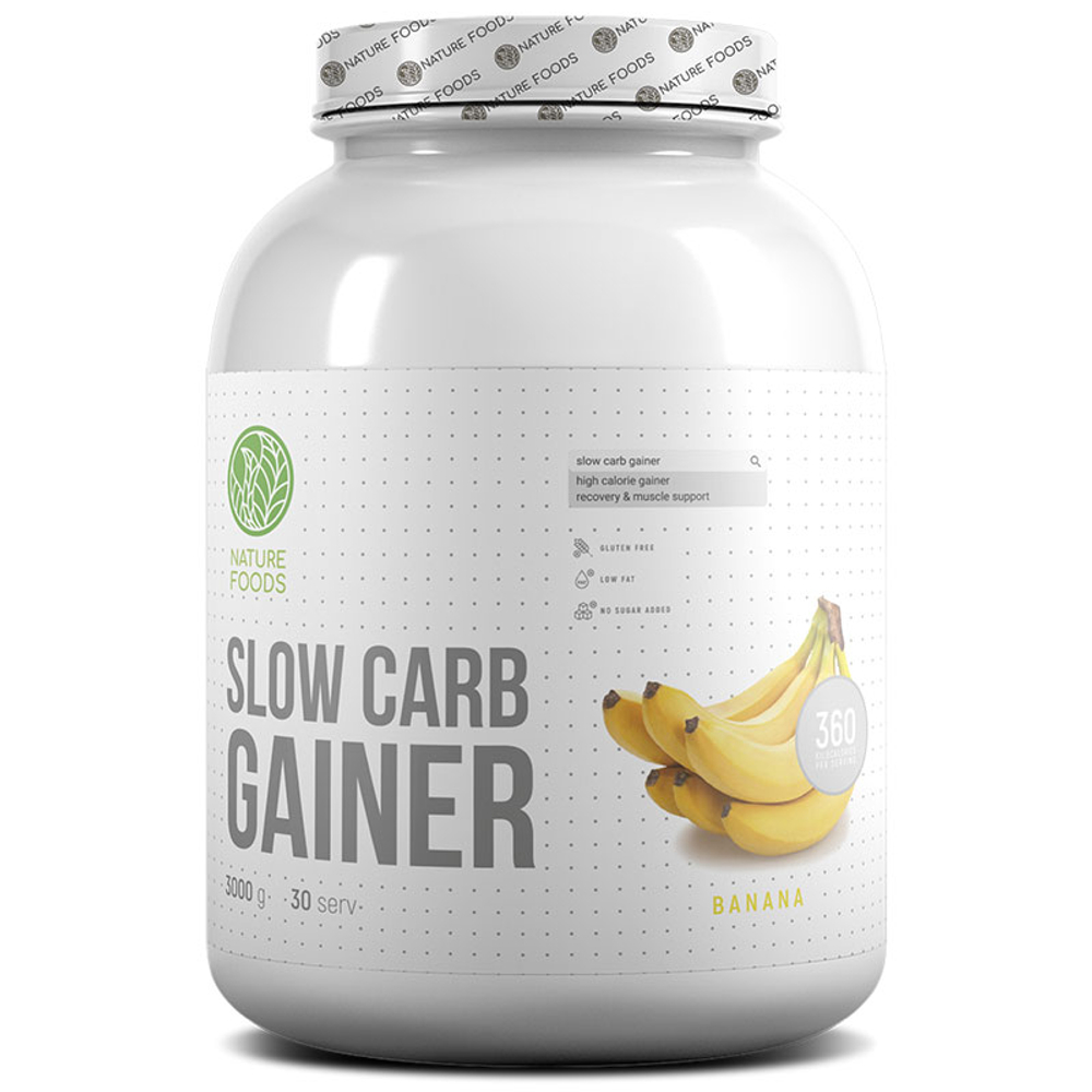 Nature Foods Slow Carb Gainer банка (3000 гр.)