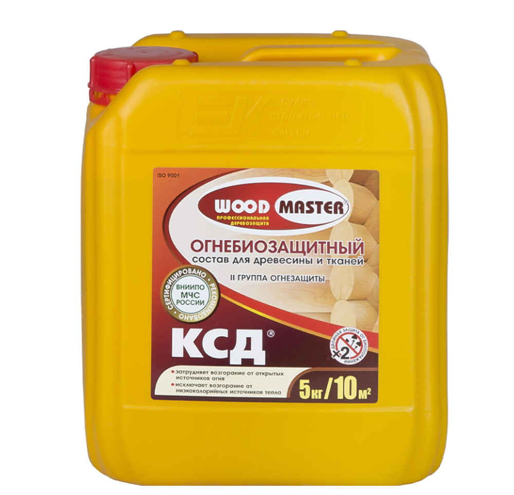 Огнебиозащитный состав для дерева Woodmaster КСД
