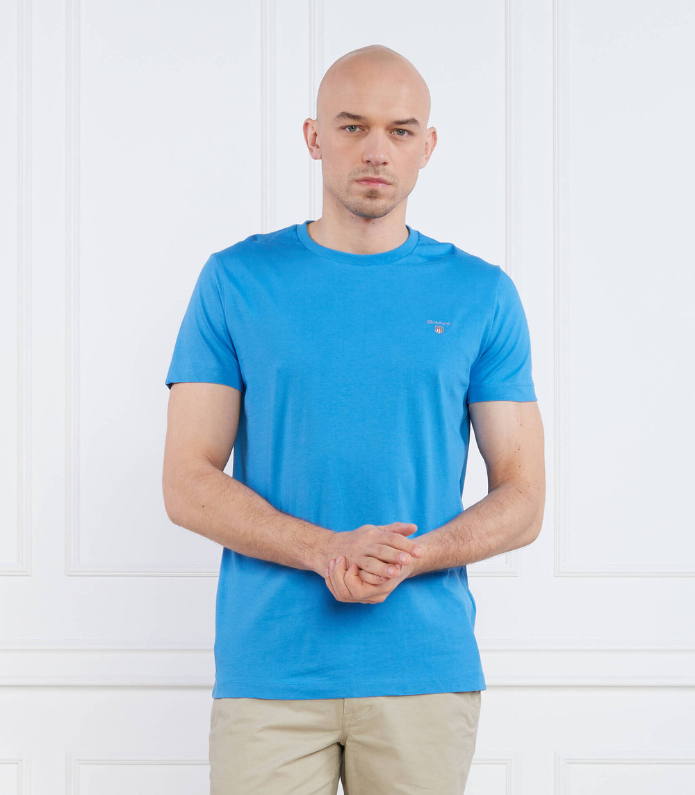 Футболка Gant - голубой(234100)