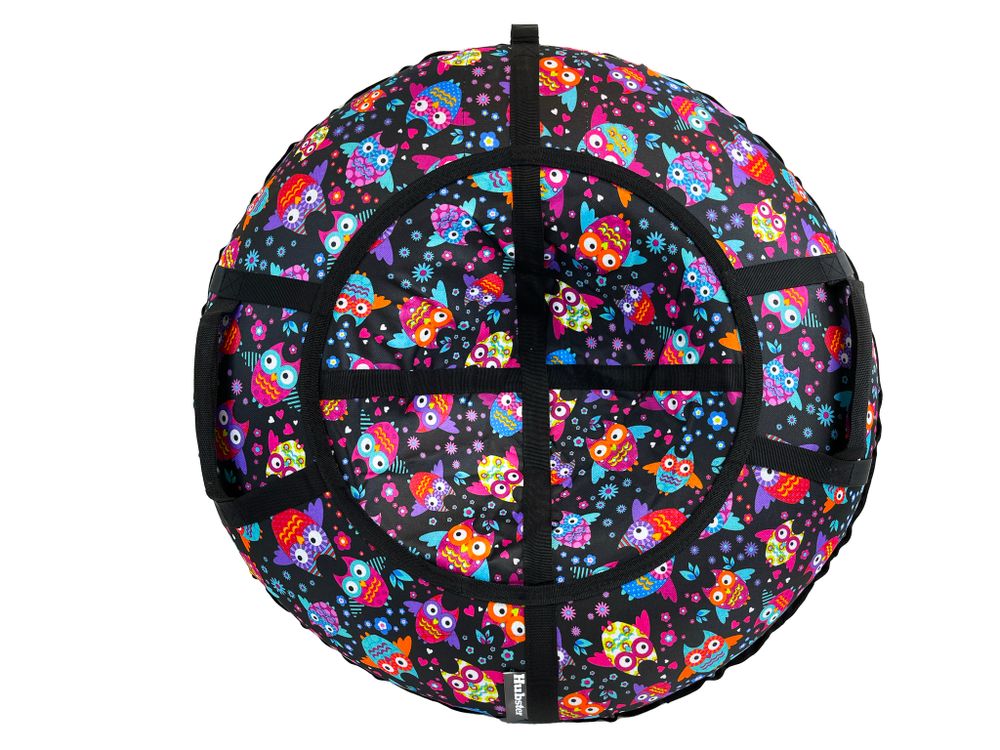 Тюбинг Hubster Люкс Pro S Совы черные