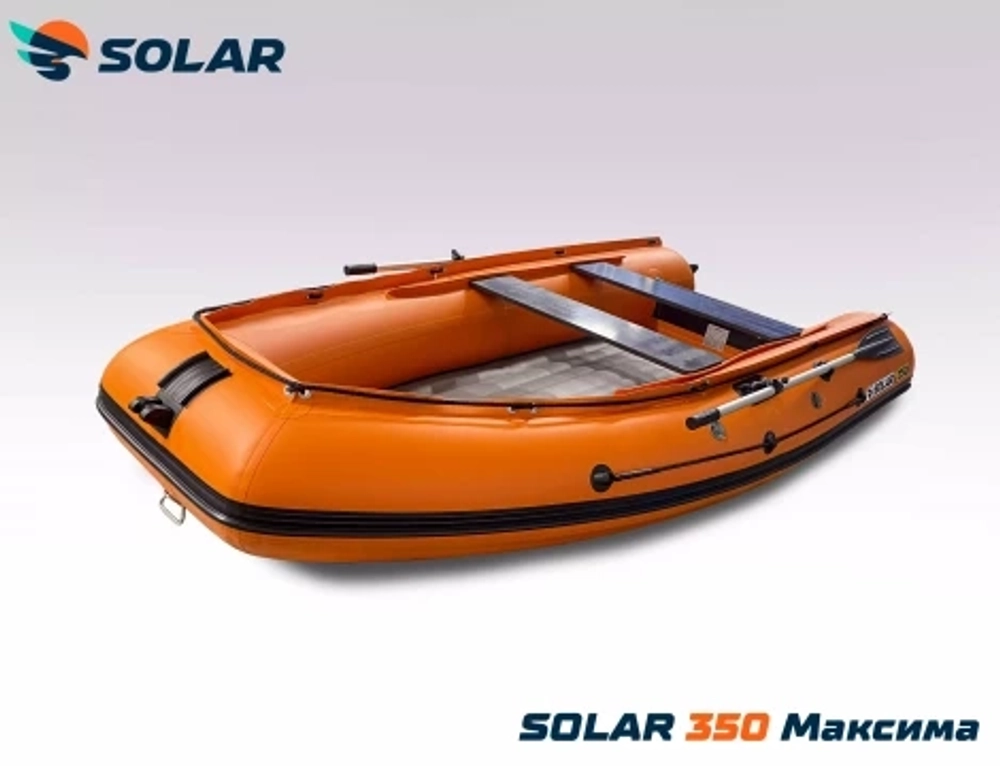 Лодка надувная моторная solar-350 к (максима)