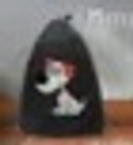 Шапка банная детская классическая с принтом «Щенок», цвет серый, (без упаковки)