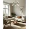 6586/10 MODERNI LN25 89 золото/прозрачный, металл/стекло Люстра подвесная E14 10*40W 220V KASSIA