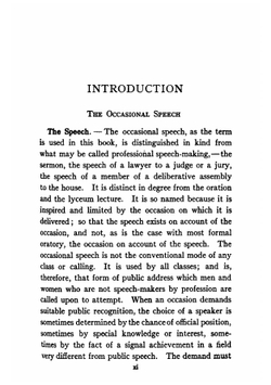 The speech for special occasions | Knapp Ella Adelaide