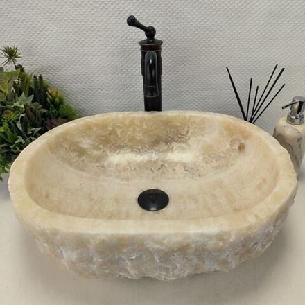 Раковина из оникса Erozy Yellow EO-62216 51*39*16 0095