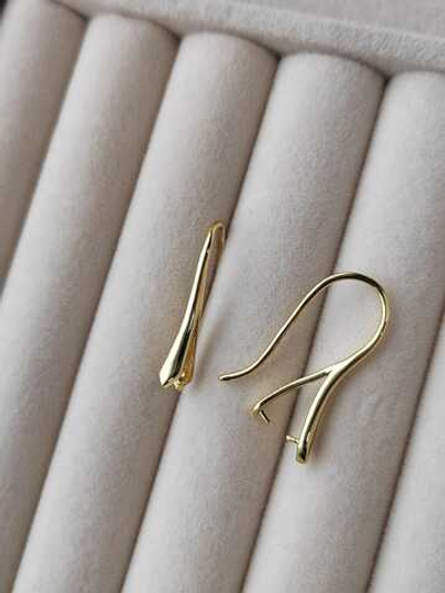 12424-з Швензы-бейл 21*2мм, позолота, пара