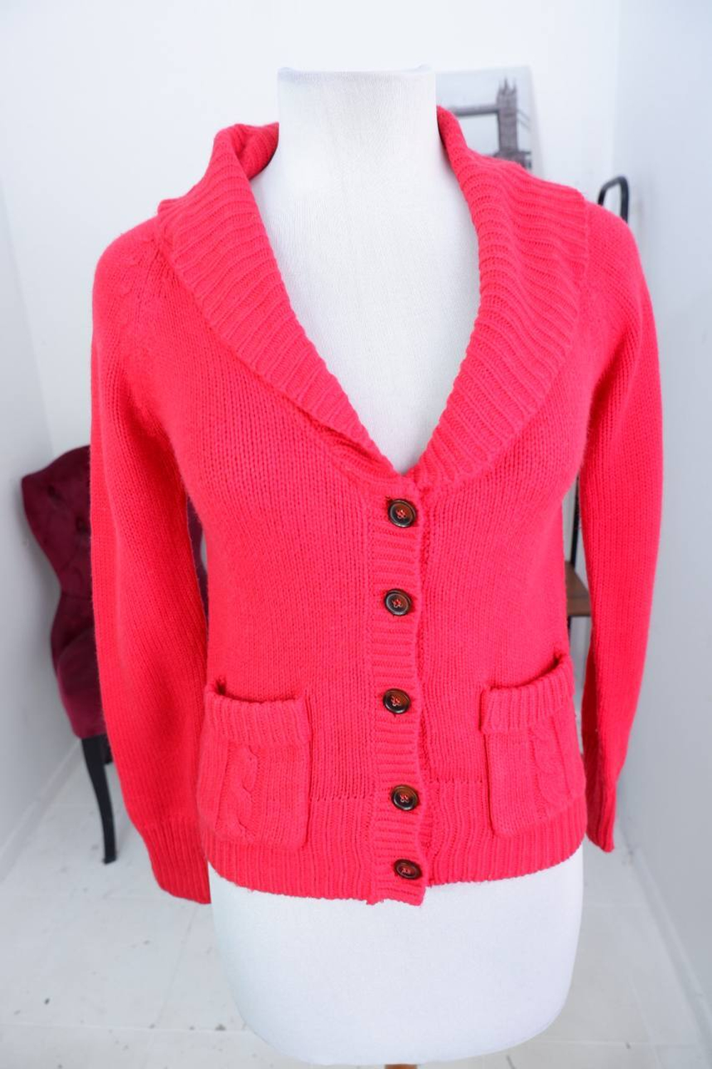 Кардиган Zara теплый и уютный, маркировка S, визуально 44 размер