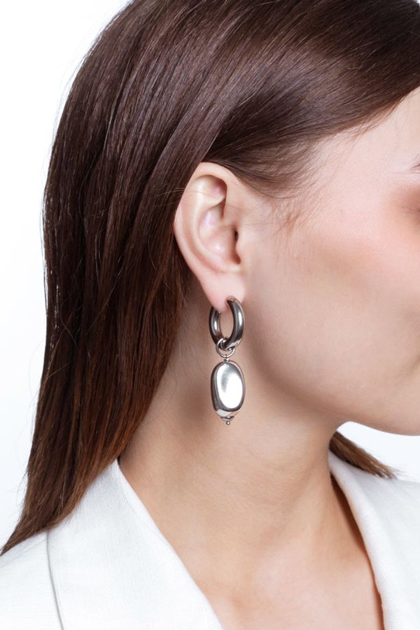 Подвеска Бусина из акрила  удлинённая