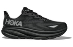 HOKA ONE ONE Cliffton 9 comfortable sports non-slip wear-resistant low-top long-distance running shoes men's black