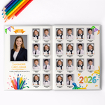 PSD-Шаблон фотокниги "Кляксы"