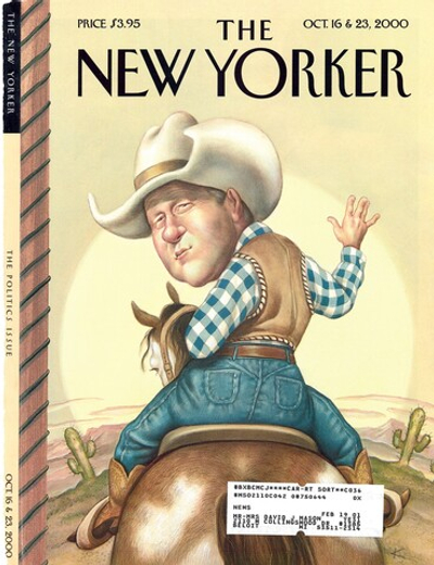 Журнал The New Yorker 16-10-2000, обложка
