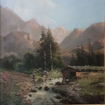 Картина «Предгорный Пейзаж»