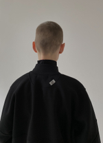 Zip-Up Sweatshirt Black