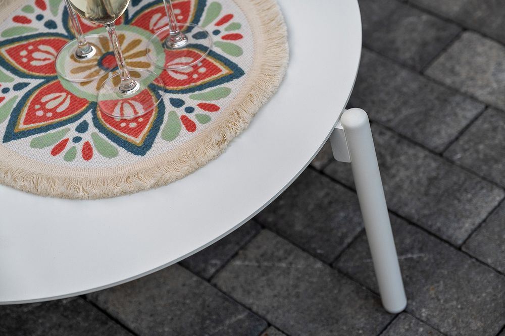 "Тоскана" лаунж-зона из искусственного ротанга, цвет соломенный