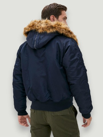 Куртка Мужская Alpha N-2B Flight Jacket (т.синяя - r.blue)