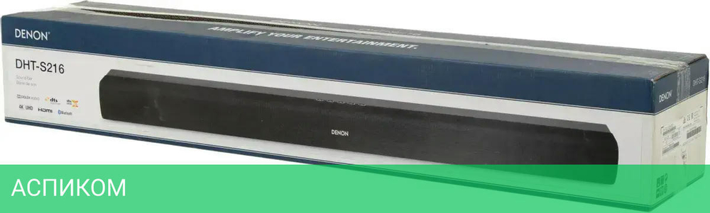 Саундбар Denon DHTS216BKE2 черный