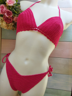 Купальник вязаный