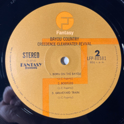Винтажная виниловая пластинка LP Creedence Clearwater Revival Bayou Country (Japan 1972) (Obi) Good Golly Miss Molly