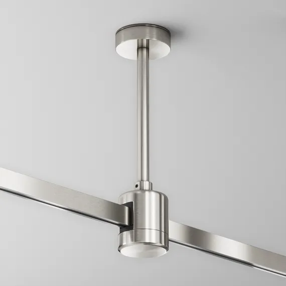 Крепление потолочное Short 138мм с прямым коннектором питания Flarity платина Technical tra156c-ipcl1-pt