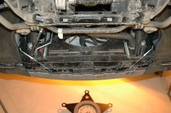 Защита картера двигателя (2,5 мм, сталь) для Jeep Grand Cherokee 2010-2013 (V = 3.6; 3.0d AT), Jeep Grand Cherokee 2013-2021 (V = 3.0; 3.0TD AT) Sheriff.04.1978