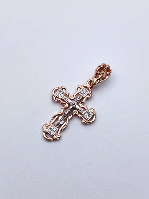 Крест ПР-049 ПЗ рд (Ag 925)