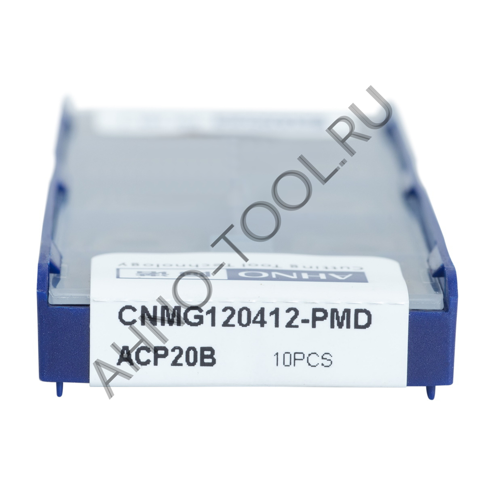 Пластина твердосплавная ISO CNMG120412-PMD ACP20B AHNO по стали, получистовая