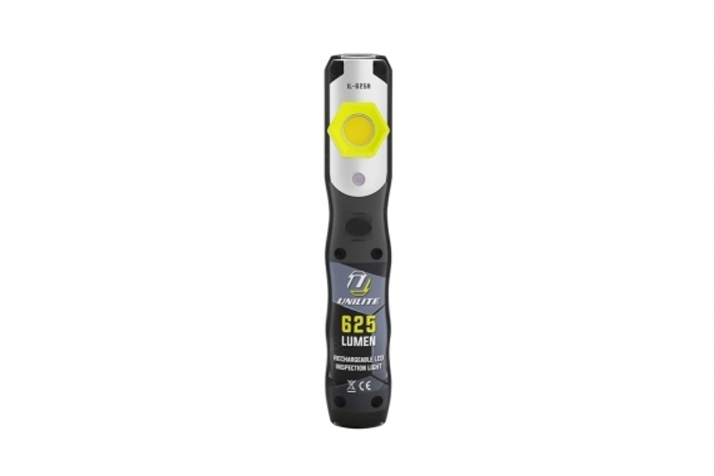 UNILITE IL-625R - Инспекционный фонарь COB 625 Lm +SMD 250 Lm +УФ, 2500 mAh, IP65