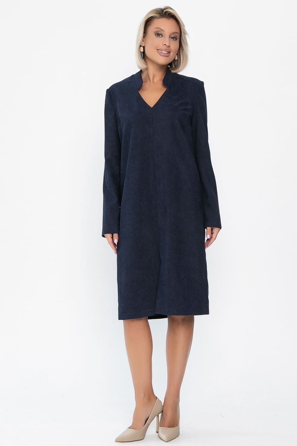 Платье Классическая грация (синее) П13664-19М LT Collection