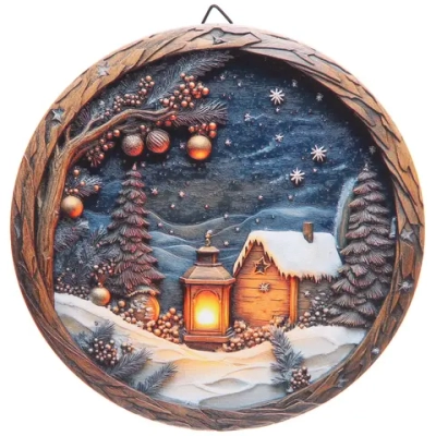 Подставка декоративная керамика 15см «Под звёздным небом»