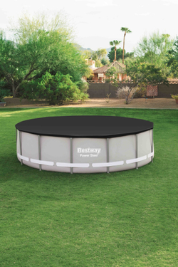 Тент для каркасного бассейна Steel Pro MAX Pools, Power Steel Pools 427 см (d 430 см) (Bestway 58248 BW)