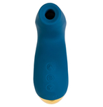 Вакуумный стимулятор клитора Svakom Pulse Pure синий 12,9 см