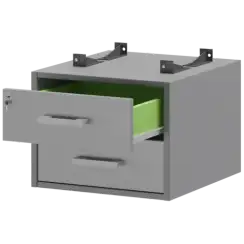 Тумба подвесная для столов на м/каркасе гл.600 мм АМТ2-02Ц.60  432x470x360 Арго-М