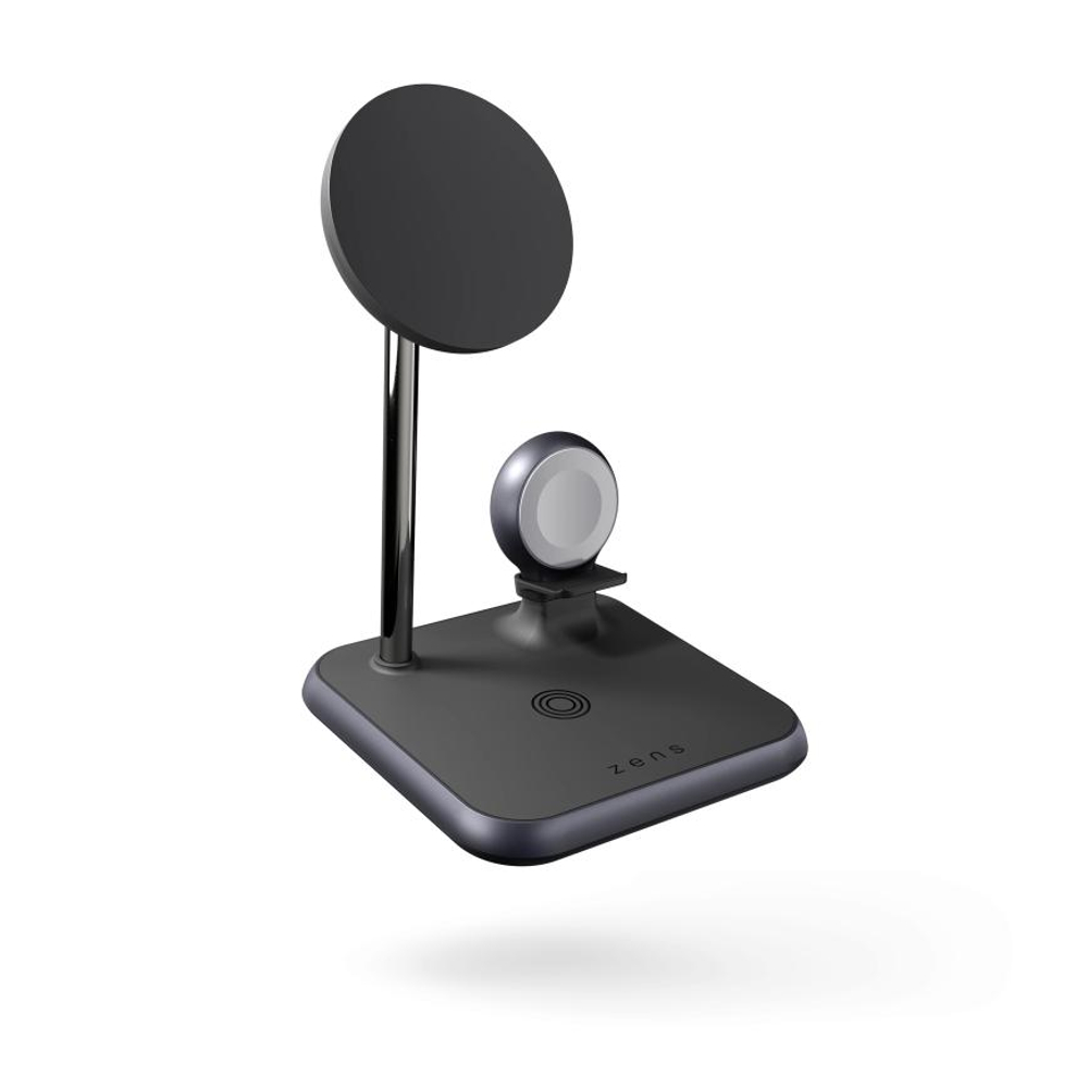 Зарядная станция MagSafe Zens для iPhone, Apple Watch и AirPods (ZEDC20) Сертификация MFi