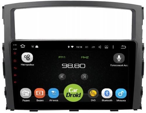 Магнитола для Mitsubishi Pajero 4 2006-2022 - Airok RM-2603 Android 12, SIM-слот